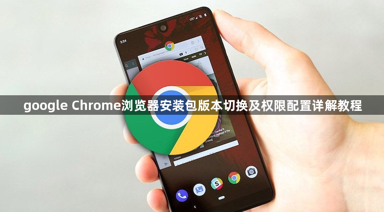 google Chrome浏览器安装包版本切换及权限配置详解教程1
