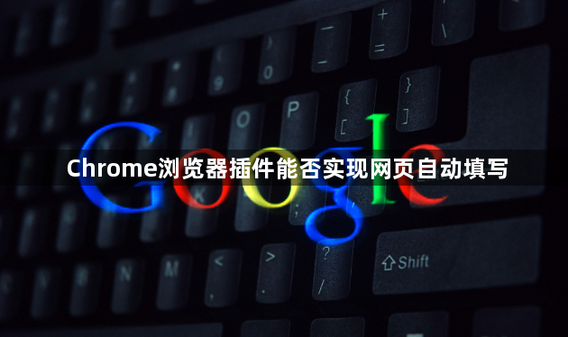 Chrome浏览器插件能否实现网页自动填写1
