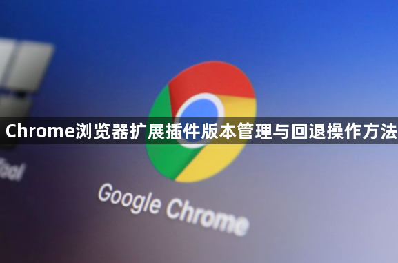 Chrome浏览器扩展插件版本管理与回退操作方法1