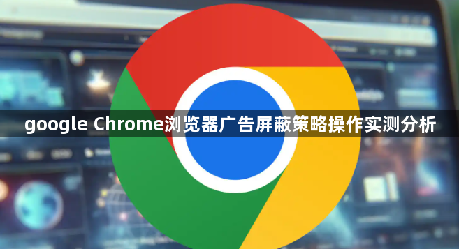 google Chrome浏览器广告屏蔽策略操作实测分析1