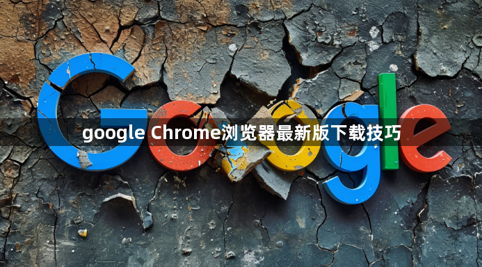 google Chrome浏览器最新版下载技巧1